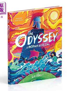 进口原版 *奥德赛 荷马史诗现代重述 全彩插图 The Odyssey A Modern Retelling 英文原版 Liv Albert Hazem Asif     DK Publishi