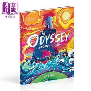 进口原版 *奥德赛 荷马史诗现代重述 全彩插图 The Odyssey A Modern Retelling 英文原版 Liv Albert Hazem Asif DK Publishi