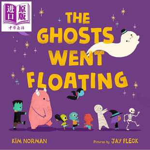 The 亲子读物 Str 进口原版 儿童纸板书绘本 Went Farrar Floating Ghosts 图画故事书 英文原版 小精灵 进口低幼童书 游荡