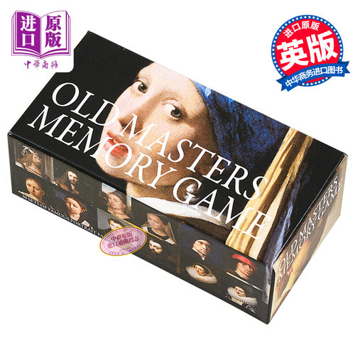 进口原版 *Old Masters Memory Game 进口艺术 艺术大师记忆游戏书   Bis Publishers