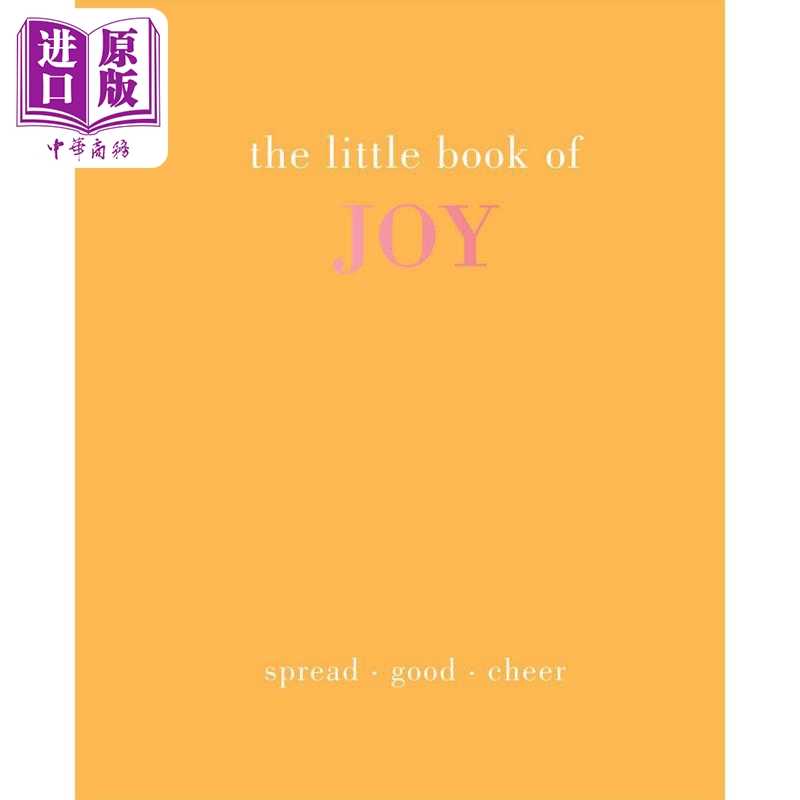 进口原版 *欢乐小书 传播欢乐 英文原版 The Little Book of Joy Spread Good Cheer Joanna Gray 乔安娜 格雷   Quadrille Publis