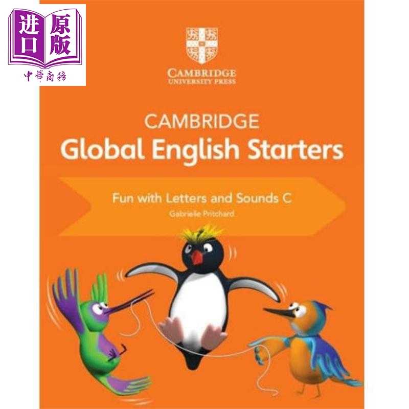 进口原版 *新剑桥全球英语初学者趣味字母和声音C Cambridge Global English Starters Fun with Letters and Sound   Cambridge U