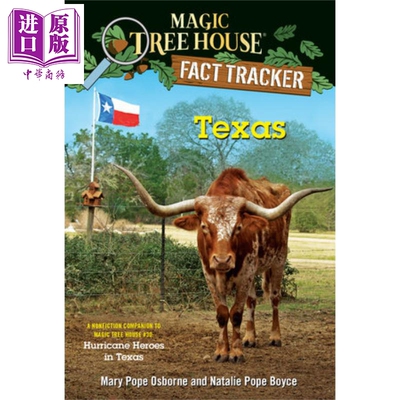 进口原版 *树屋小百科39 Magic Tree House Fact Tracker #39 Texas 魔法树屋 英文原版进口图书 小初文学英语   Random House US