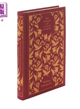 进口原版 *十四行诗及情人的抱怨 英文原版 The Sonnets and a Lover's Complaint 莎士比亚 歌颂爱情 经典名著 诗   Penguin USA