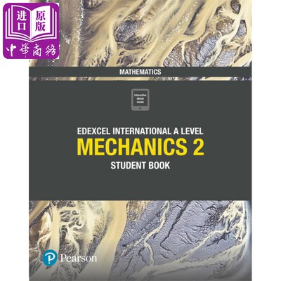 进口原版 *爱德思国际A级数学力学2学生手册 英文原版 Edexcel International A Level Mathematics Mechanics 2 St   Pearson