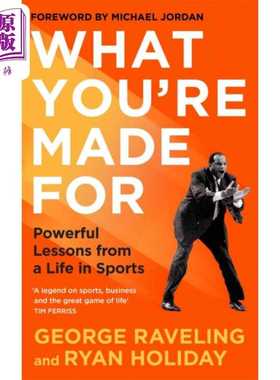 进口原版 *你生来为何物 运动生涯中的宝贵经验 每日的修行作者新书 What Youre Made For 英文原版 George Ravelin   Profile Boo