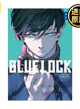进口原版 蓝色监狱系列6 英文原版 Blue Lock 6 同名日本动漫 足球体育漫画 Muneyuki Kaneshiro 野村优介 英文版   Kodansha
