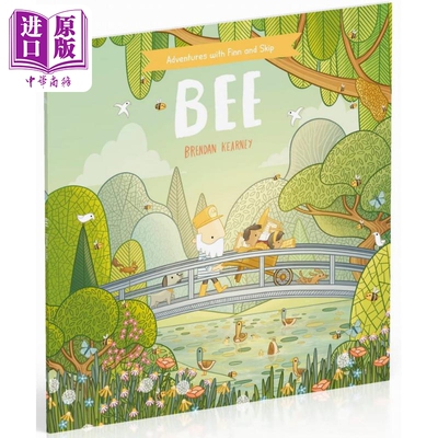 进口原版 *Brendan Kearney：Adventures with Finn and Skip: Bee DK绘本百科：蜜蜂的旅行 英文原版进口 儿童绘本   DK Publishi