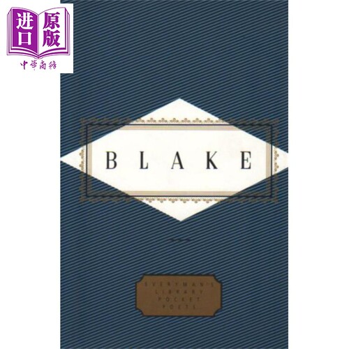 进口原版 *威廉 布莱克 诗歌选集 Poems 英文原版 William Blake   Everyman’s Library UK