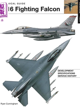 进口原版 *F16战斗猎鹰 F16 Fighting Falcon 英文原版 Ryan Cunningham 社科哲学 军事 兵种与兵团   Amber Books
