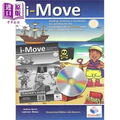 进口原版 *Cambridge YLE - A1 MOVERS - i-Move - Teachers Edition 剑桥YLE-A1-MOVERS-i-Move-教师版附CD和教师   GLOBAL ELT