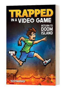 进口原版 Trapped in a Video Game 4 被困电子游戏4 英文版 进口英语原版书籍 英文原版 儿童动作冒险小说   Andrews