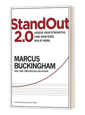 进口原版 现在，发挥你的优势2 英文原版 Standout 2.0 评估实力 找到优势 赢在职场 哈佛商业评论 精装 Marcus BＵＣkingham 进