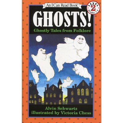 进口原版 #原版英文童书 Ghosts!: Ghostly Tales from Folklore [4-8岁]   HarperCollins