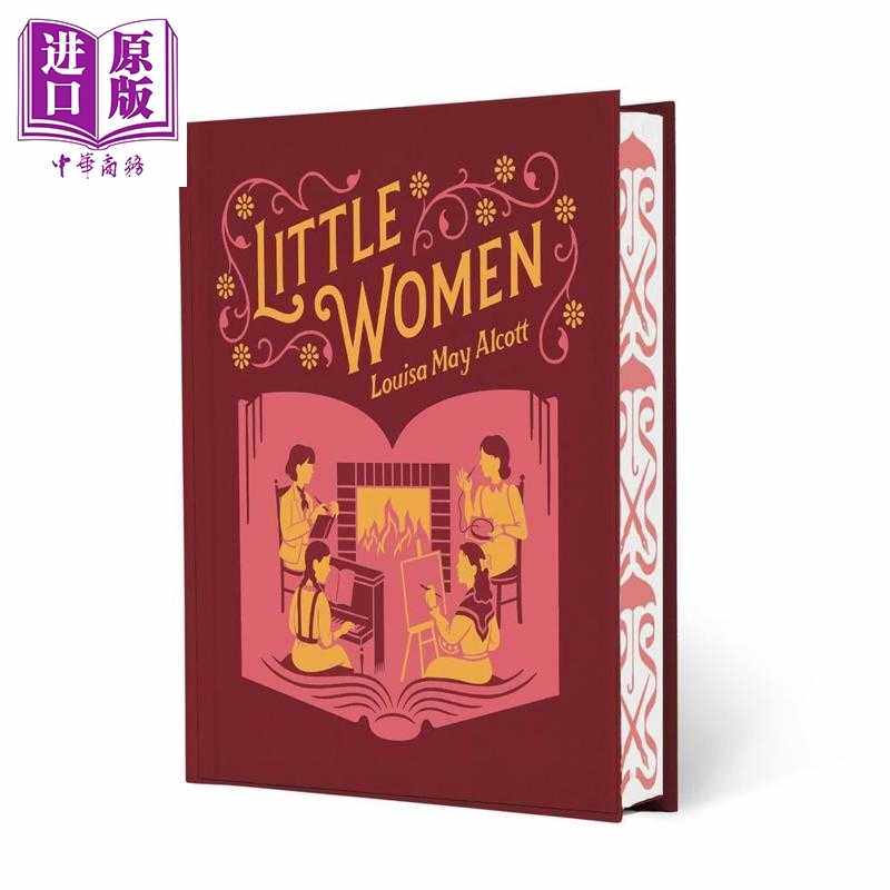进口原版 *小妇人 Childrens Signature布面插图版 英文原版 Little Women Reissue Louisa May Alcott   Union Square Kids