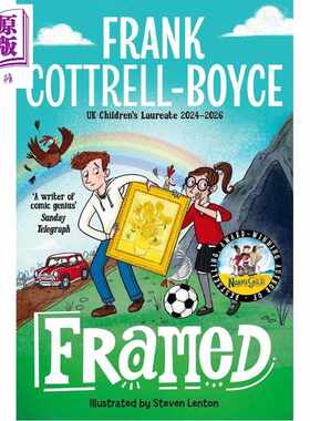 进口原版 *画框 Framed 英文原版 Steven Lenton 犯罪推理青少年小说 入围CILIP卡内基奖 蓝彼得图书奖   Macmillan Children's Bo