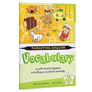 进口原版 *【新加坡英语教材】Targeting English Vocabulary Book 6 目标英语词汇书6   STAR PUBLISHING PTE LTD.
