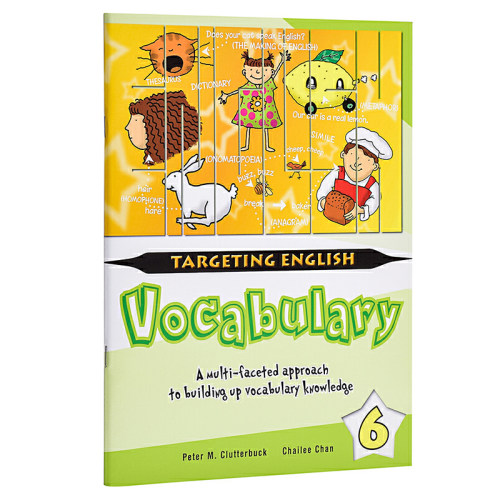进口原版 *【新加坡英语教材】Targeting English Vocabulary Book 6 目标英语词汇书6   STAR PUBLISHING PTE LTD.