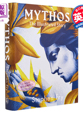 进口原版 *神话图解 Stephen Fry 英文原版 Mythos Illustrated   Penguin UK