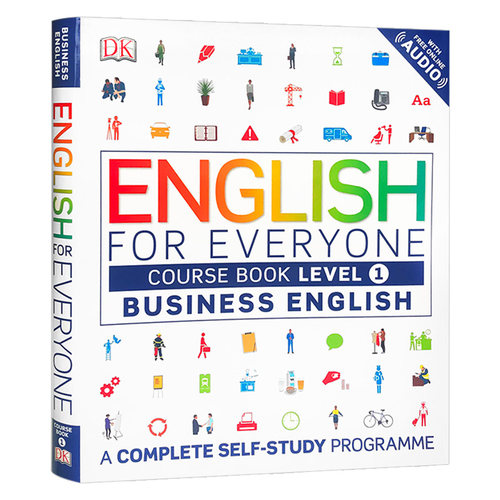 进口原版 DK人人学英语 商务英语1 英文原版 English for Everyone Course Book Level 1 Business English 课本自学教材englis