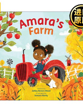 进口原版 英文原版 Amara's Farm Where In the Garden 阿玛拉的农场 花园在哪里系列 儿童科普百科绘本 Samara Hardy 进口英语