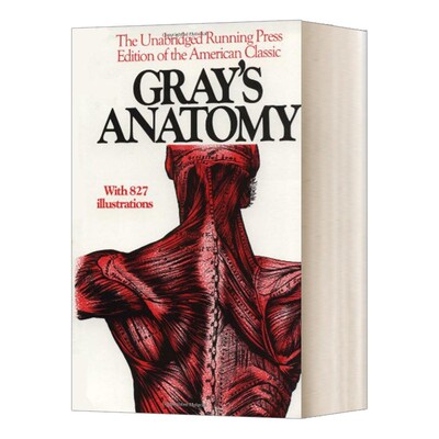 进口原版 格氏解剖学 英文原版 Gray's Anatomy 英文版 Henry Gray 纯全英文版正版原著进口英语书籍   Running