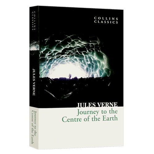 进口原版 地心游记 凡尔纳 英文原版小说 Journey to the Centre of the Earth 地心历险记 柯林斯经典文学名著 Jules Verne 进