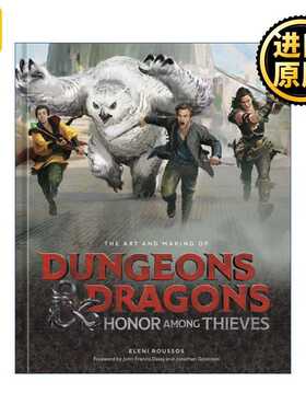 进口原版 英文原版 The Art of Making Dungeons and Dragons Honour Amongst Thieves 龙与地下城 侠盗荣耀 电影艺术设定集 精