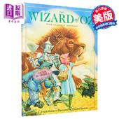 Santore 儿童经典 Charles 绿野仙踪 插画版 Mill 英文原版 精品绘本 进口原版 The Frank Wizard 童话 Baum Cider