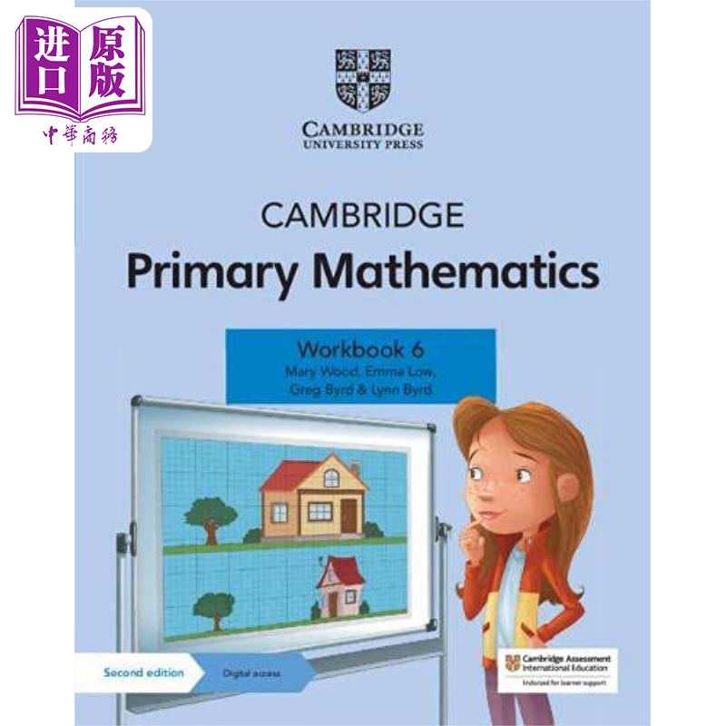 进口原版 *NEW Cambridge Primary Mathematics Workbook 6 with Digital Access (1 Year) 剑桥小学数学练习册六年   Cambridge