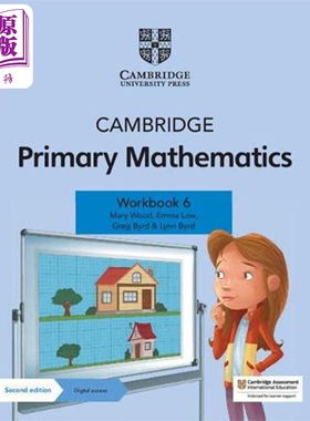 进口原版 *NEW Cambridge Primary Mathematics Workbook 6 with Digital Access (1 Year) 剑桥小学数学练习册六年   Cambridge