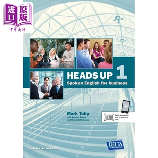商务英语口语课程1 Heads Student 学生用书及音频CD 进口原版 进口教 with Book Delta Audio 英文原版 Publis
