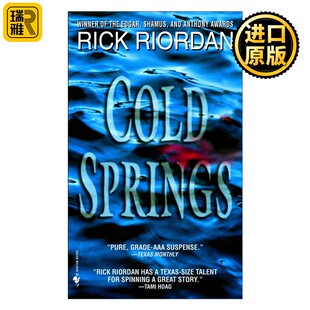 冷春 Bantam 进口原版 Springs Riordan 英文原版 Rick Cold 惊悚悬疑推理小说