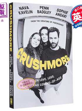 进口原版 *狂热山丘  关于爱 失去和成长的随笔集 Crushmore An Essay Collection 英文原版 Penn Badgley   Headline publishing