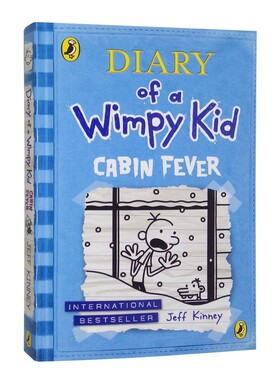 进口原版 小屁孩日记 Diary of a Wimpy Kid 6: Cabin Fever   PuffinBooks