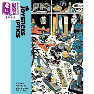 进口原版 *从摇杆到触感 电子游戏控制器的视觉历史 Joysticks to Haptics  英文原版 Lost in Cult 电子游戏历史    Expanse UK