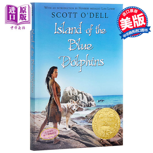 进口原版 *[英文原版]Island of the Blue Dolphins蓝色海豚岛Scott O'Dell   HMH Books for Young Readers