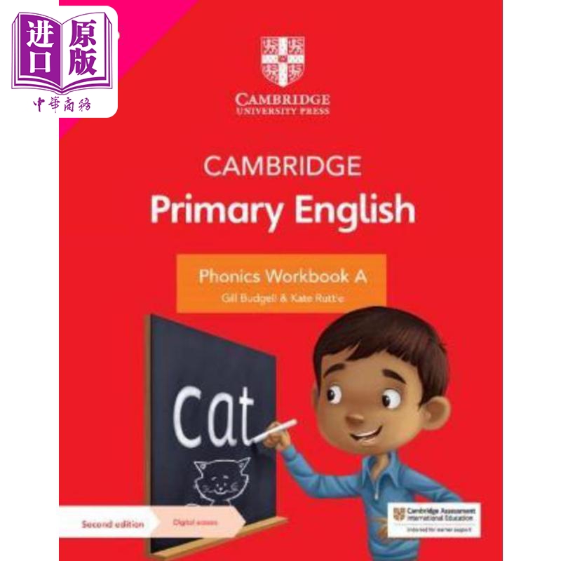 进口原版 *NEW Cambridge Primary English Phonics Workbook A \剑桥小学英语自然拼读练习册A\   剑桥大学出版社