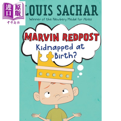 进口原版 *麻烦精马文：1 Marvin Redpost 1：Kidnapped At Birth? 儿童文学故事 插图童书 章节书 桥梁书 7~12岁    Random House