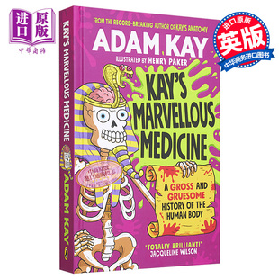 Human Kay 药学 Medicine 历史 进口原版 英文原版 Marvellous the Puffin 人体 History Body Adam 凯