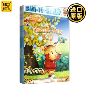 进口原版 英文原版 Daniel Tiger Ready-to-Read Value Pack Thank You Day 小老虎丹尼尔的邻居套装6册 Ready to Read Level 1