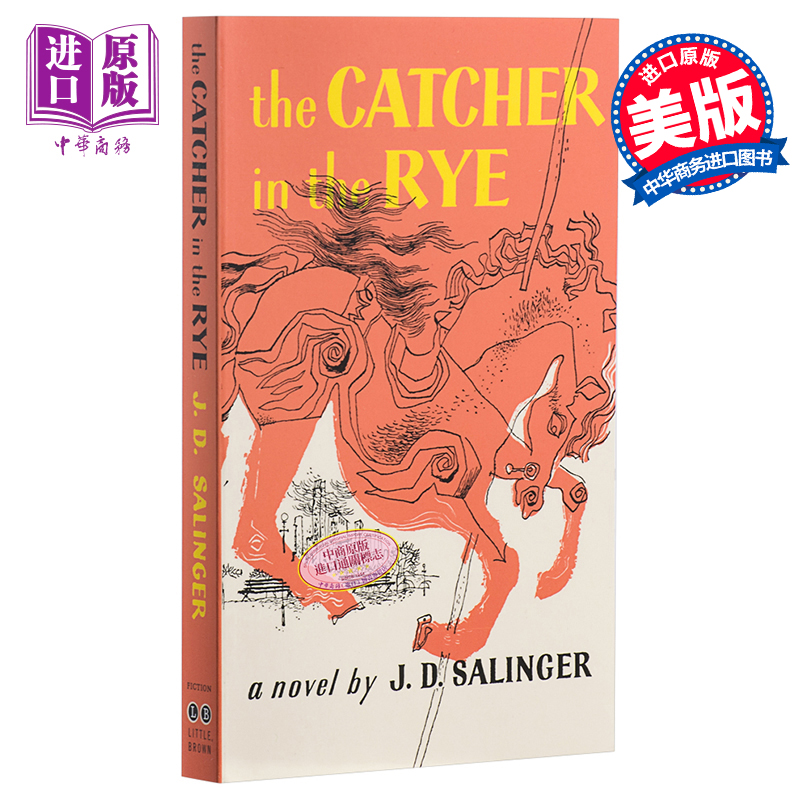 进口原版 麦田里的守望者 英文原版书 正版 The Catcher in the Rye  塞林格代表作 美国文学经典 青春成长 外国文学小说名著