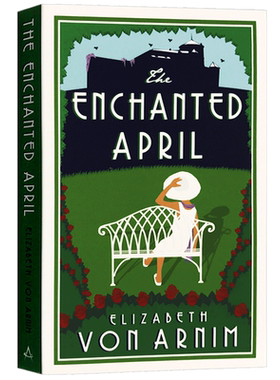 进口原版 The Enchanted April 情迷四月天 英文原版 迷人的四月 同名电影原著小说 Elizabeth von Armin 伊丽莎白亚宁 进口英