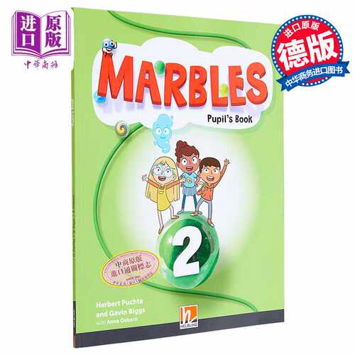 进口原版 *黑布林少儿英语课程 2级别 学生用书含在线资源 A1/A1  剑桥YLE考试适用Marbles Pupils Book 2  app  e-   HELBLING Pu