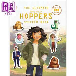 进口原版 *迪士尼 皮克斯 河狸变身计划终极贴纸书 Disney Pixar Hoppers Ultimate Sticker Book 英文原版 DK   DK USA