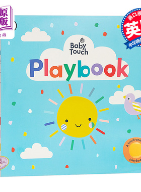 进口原版 *小瓢虫触摸认知书4册 宝宝游乐书 Ladybird Baby ToＵＣh Playbook/get dress 英文原版 大开本触摸纸板书