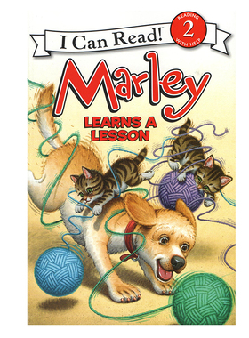 进口原版 英文原版 Marley: Marley Learns a Lesson 小狗马利得到了教训   HarperCollins