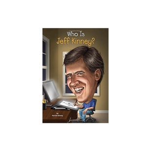 进口原版 *谁是杰夫肯尼？英文原版 Who Is Jeff Kinney? Patrick Kinney   Grosset & Dunlap