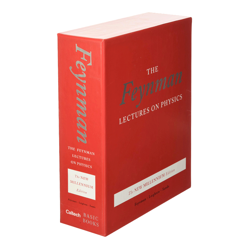 进口原版 费曼物理学讲义合集3册精装 英文原版 The Feynman Lectures on Physics boxed set: The New Millennium Edition进口
