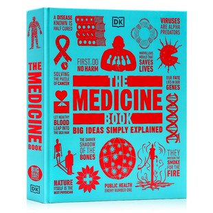 进口原版 英文原版 The Medicine Book 人类的*百科丛书 医学百科 DK精装青少年图解医药学知识科普百科读物 探索古代草药到